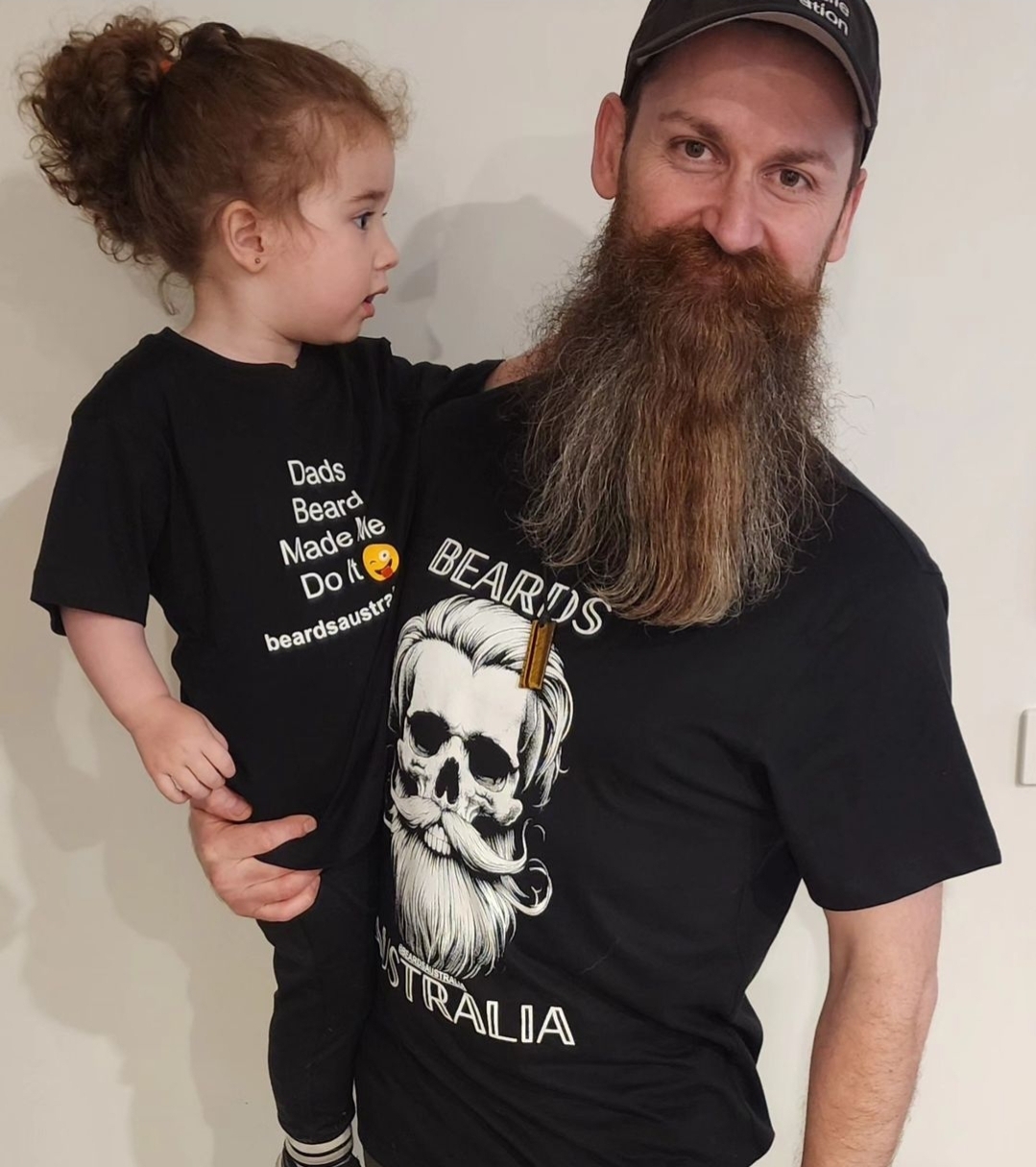 Beards Australia Bearded Skull T-Shirt - Image 6