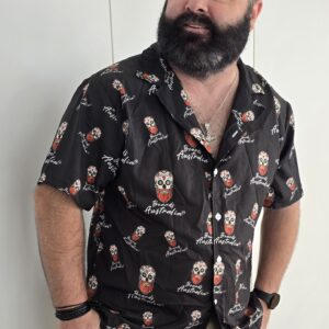 Beards Australia Candy Skull Shirt
